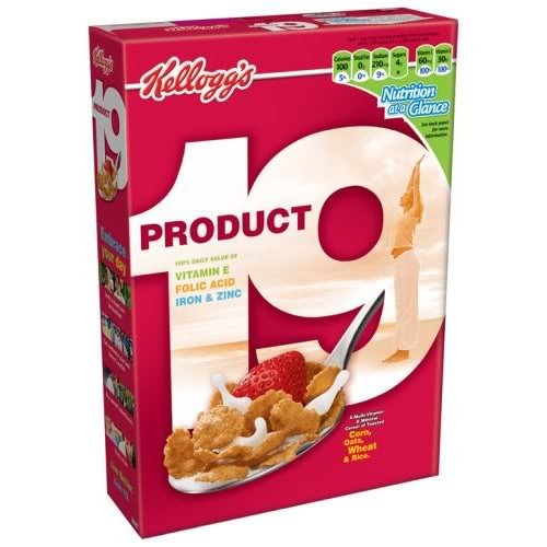 Kellogg's, Product 19 Cereal, 12oz Box (Pack of 6)