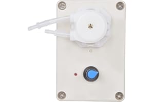 EJOYOUS Peristaltic Pump, Adjustable Flowing Peristaltic Liquid Pump Dosing Pumps for Industrial Aquarium lab Analytical