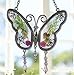 Butterfly Suncatcher with Pressed Flower Wings - Gift for Family and Friends - Hanging Height 8