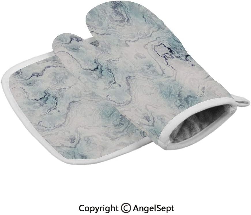 Best Frozen Light Blue Oven Mitt