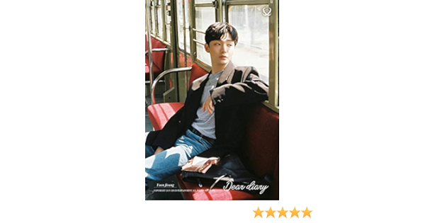Wanna One Yoon Ji Sung Yoon Jisung Dear Diary Special Album Cd P Book Mini Poster Paper 2pcard Tracking Code Amazon Com Music