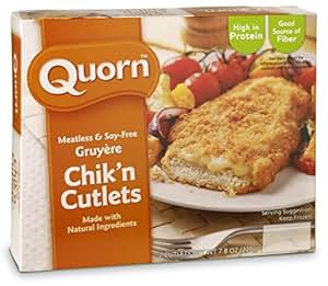 Quorn, Chicken Style, Cutlets, Gruyere, 7.8 oz (Frozen 