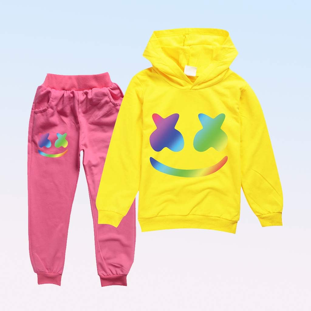 marshmello hoodie yellow