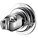BOPai Vacuum Suction Cup Shower Head Wall Mount Holder Removable Handheld Showerhead & Bidet Sprayer Adhesive Bracket Chrome primary