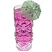 Premium Tiki Glass Set of 2 with Bonus Cocktail Umbrellas Tiki Glasses Set of 2, Lead-Free Premium Crystal Clear Glass, Stylish Tiki Cocktail Glasses, Cocktail Glass Gift Set