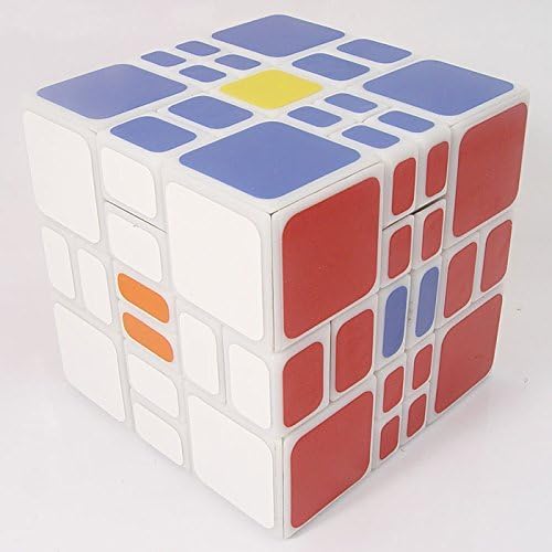 New Witeden 3x3x4 Mixup Magic Cube Type C Mixup Puzzle Cube White