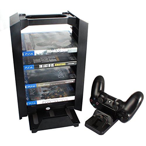 MiBoo PS4 storage Tower Playstation 4 Console Vertical Stand