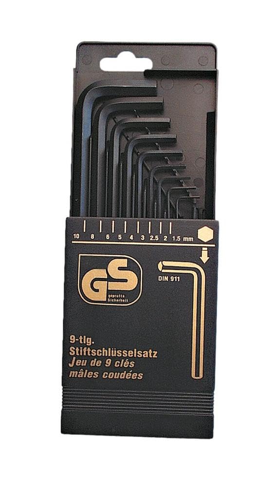 Brueder Mannesmann M18120 Allen Key Set