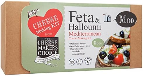 Cheese Maker's Choice Mediterranean Cheese Making Kit Feta Halloumi
