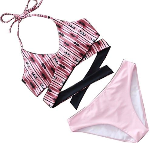 Fly Feeling Women's Two Pieces Bikini Swimsuit Swimwear Bathing Suits