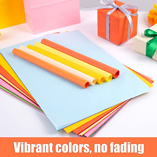 Koogel Tissue Paper Bulk, 330 Sheets Gift Wrapping Paper Craft Tissue Paper 20 Colors 13.7 x 9.8 Inch for Holiday Birthday Gift Wrapping DIY Project
