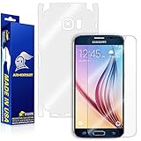 ArmorSuit MilitaryShield - Samsung Galaxy S6 Screen Protector [Full Coverage] + Full Body Skin Protector / Front + Back Anti-Bubble Ultra HD - Extreme Clarity & Touch Responsive Shield with Lifetime Replacement Warranty