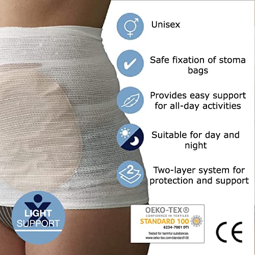 Corsinel StomaSafe Classic (Pack Of 3) Ostomy/Hernia Light Support