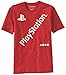 Playstation Officially Licensed Video Game Mens T-Shirt Red