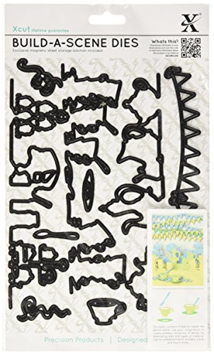 xcut Build-A-Scene Dies, Garden Party, 9-Pack