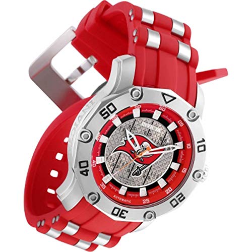 Invicta-NFL-Tampa-Bay-Buccaneers-Automatic-Grey-Dial-Ladies-Watch-32899