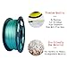 SunTop PLA 3D Printing Filament 1.75mm Silk Green, Rohs Compliance, 1 kg (2.2lbs) Spool, Dimensional Accuracy +/- 0.03 mm