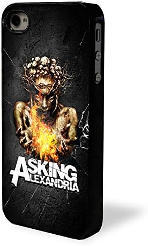 Cover Case Asking Alexandria Case for Apple iPhone &amp; iPod (Case For iPhone 4 4G 4S)