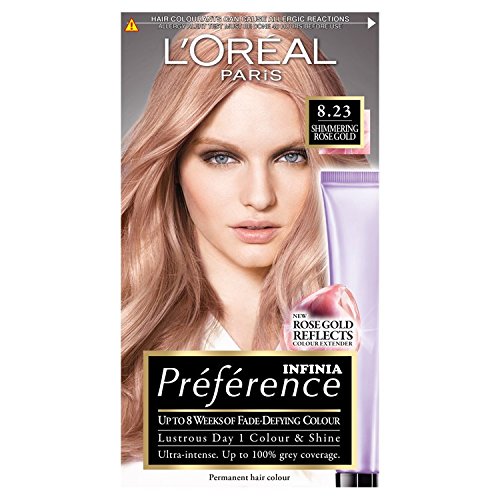 L Oreal Preference Infinia 8 23 Shimmering Rose Gold Permanent