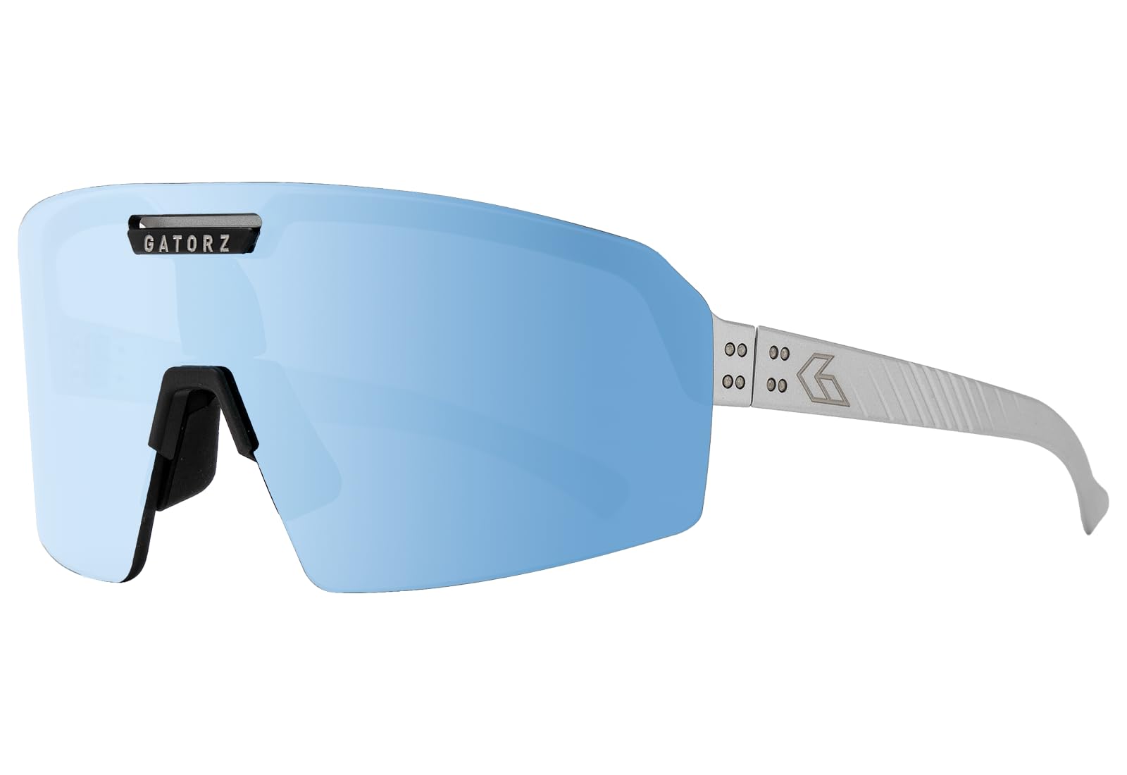 Gatorz Havok Sunglass, Stainless Cerakote
