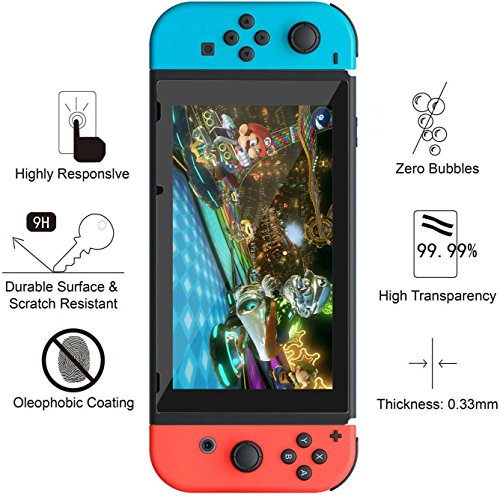 image for daydayup Hestia Goods Switch Case and Tempered Glass Screen Protector 