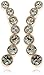 Fossil Vintage Glitz Curved Rose Gold-Tone Stud Earrings