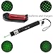 Tactical Green Hunting Rifle Scope Sight Laser Pen, Demo Remote Pen Pointer Projector Travel Outdoor Flashlight, LED Interactive Baton Funny Laser toy (Green FlashLight)