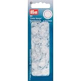 Boutons Pression Colorés Prym 12.4mm - 30 Sets Blanc | Vêtements Bébé & Décoration