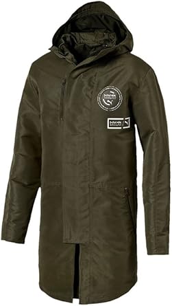 puma olive green jacket