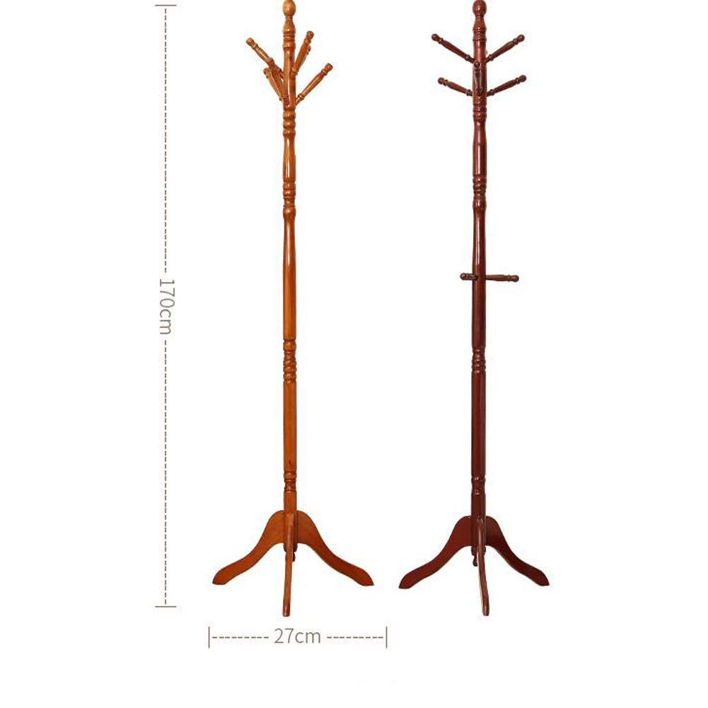 Color : A1 QYJpB Bastidor De Madera Maciza Perchero Entrada De Pie