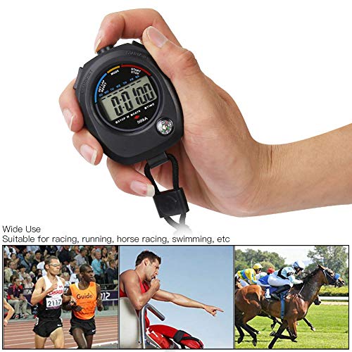 image for Yesbaby 2 PCS Waterproof Multifunctional Handheld Digital LCD Sports S