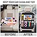 Car Backseat Organizer,Kick Mats Car Seat Back Protectors with 5 Storage Pockets+10