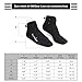 Water Socks Neoprene Socks Beach Booties Shoes 3mm Glued Blind Stitched Anti-Slip Wetsuit Boots Fin Swim Socks for Water Sports Outdoor Activities Home Slippers (3mm Low Cut/black2, M)