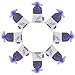ESTAY Lavender Scented Sachet Fresh Dried Lavender Bag Moths Protection for Closet and Drawers Natural Air Purifying Freshener Bag (8 Big Pack)