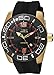 Invicta Men's Aviator Stainless Steel Automatic-self-Wind Watch with Silicone Strap, Black, 26 (Model: 23531)