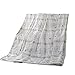 NATURETY Thin Comforter for Summer,Printed Bed Quilt Light Weight Blanket Duvet Insert Quilts (Queen/full, Green)