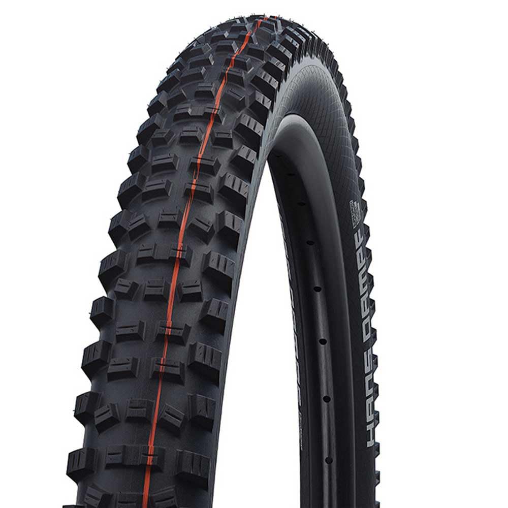 Schwalbe Unisex's HANS DAMPF Evo, Super Gravity, TLE Tyres, Black, 60-584, 11601101