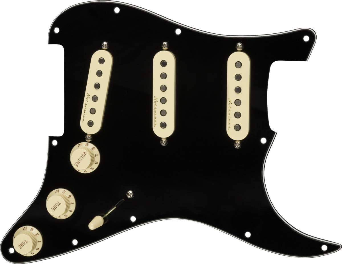 Fender Pre-Wired Strat® Pickguard, Vintage Noiseless SSS