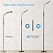 TROND LED Gooseneck Floor Lamp(5 Color Temperatures, 5-Level Dimmable, 30-Minute Timer) for Reading, Office, Crafts, Knitting, Sewing or Makeup