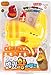 Comic larva fart king bubble gun sound & big small bubbles Yellow & red figure bubble gun toy