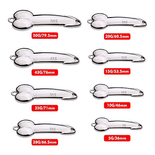 Sunlure Löffel Angelköder Metall Jig Lure cranbait Casting Sinker Löffel mit Feder Treble Haken für Forellen Bass… – Bild 3