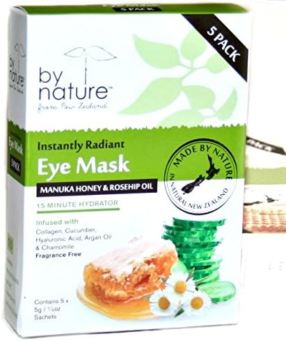 Instantly Radiant Eye Mask with Manuka Honey &amp; Rosehip Oil (5 satchets)
