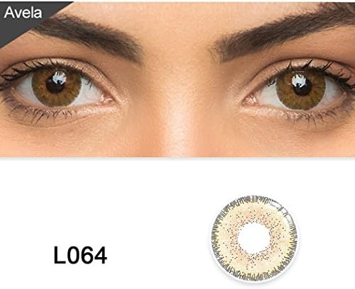 Yiiena Multi-Color Cute Contact Lenses Color Blends Cosplay Eyes Cosmetic Makeup Eye Shadow (A Pair)