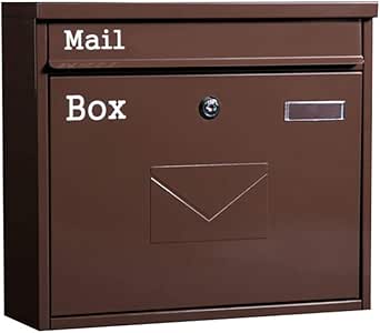 Buzones de pared Soporte de pared Caja del metal Buzón de sugerencias