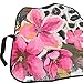 BDK AS-701+SS-001_AMZHD AS701 Flower Leaopard Design Windshield Sun Shade for Car SUV Truck with Side Window Sunshades, 58 x 28, Standard, Floral Leopard