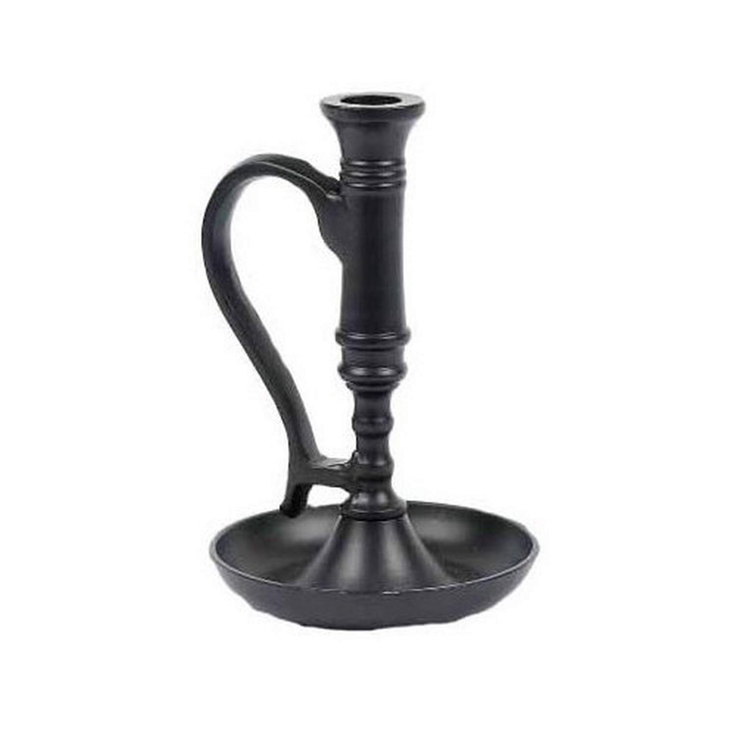 Photo 1 of **MISSING PARTS - missing the base**
Home collection by Raghu Williamsburg Candle Holder, 6 by 8-Inch, Black