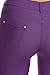 Women's Jeggings Pull On Slimming Cotton Jean Like Leggings (Purple, Small)