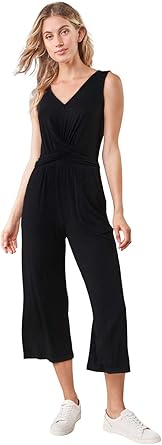 Womens jersey knit jumpsuit Clearance