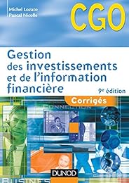 Gestion des investissements et de l'information financière