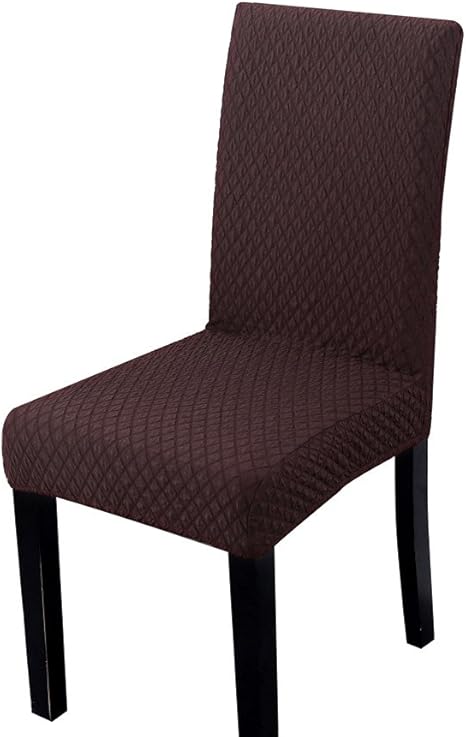 Amazon Co Jp Only Line チェアーカバー 椅子カバー 綺麗 おしゃれ 家庭 ホテル用 5色 伸縮素材 ウェディング 結婚式 パーティ ーに適合 選択可能 ブラウン ホーム キッチン